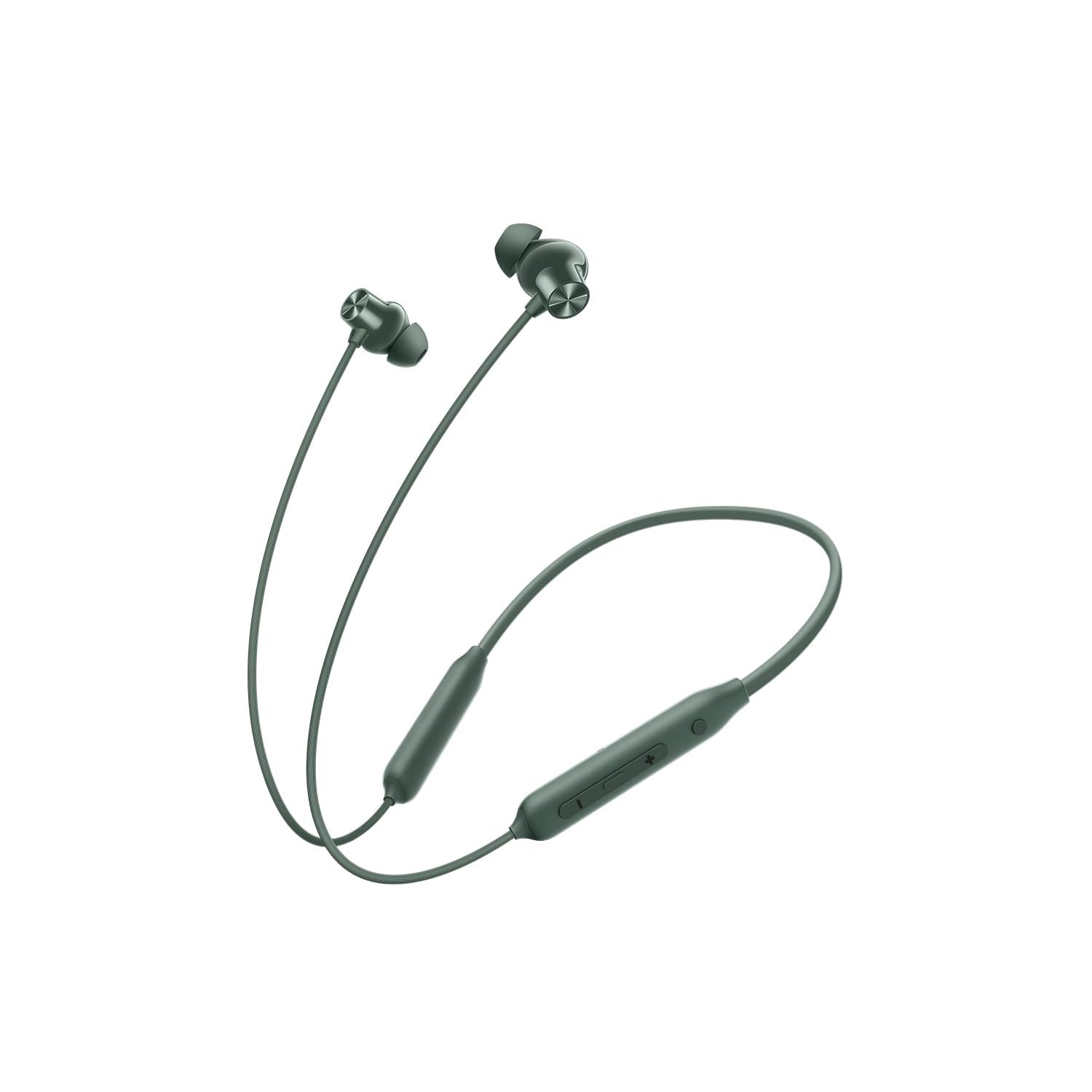Original Neckband for OnePlus Earphones Z2 ANC – Fast Charging Support, Deep Bass Audio, 45dB ANC, Dual Pair Mode & 28H Playback Green