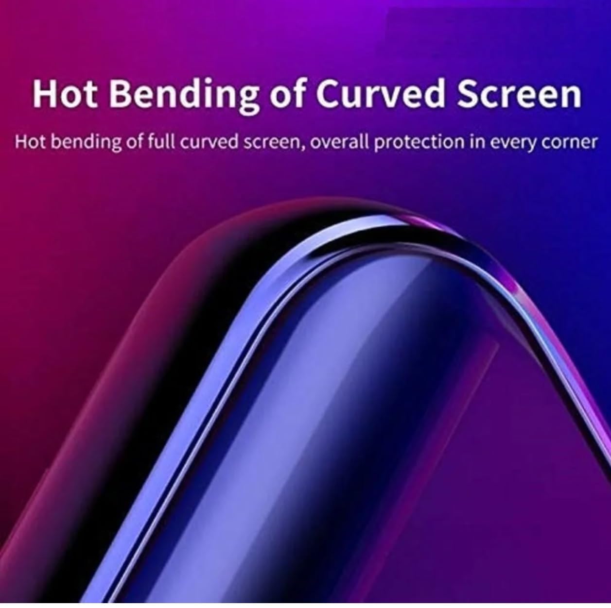 QsmQam Premium Borderless UV Tempered Glass Compatible with OnePlus 11R with Anti-Burst 9H Hardness Edge-to-Edge Coverage Screen Guard