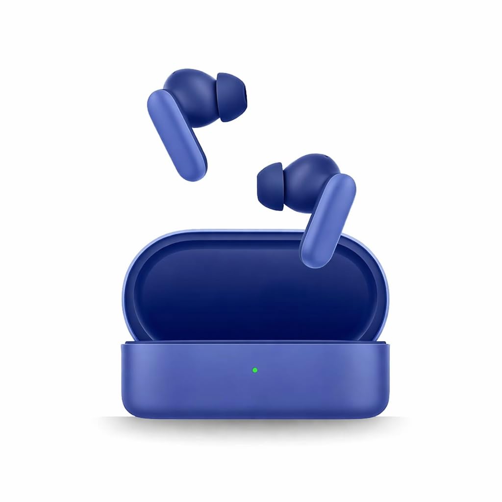 Original Wireless Bluetooth Earbuds for OnePlus Nord Buds 2R with Quad Mic, 38Hr Battery Backup, Clear Voice, Seamless Connectivity, Compatible with OnePlus 9R, 10, 12, 12R (Blue) DADDSS