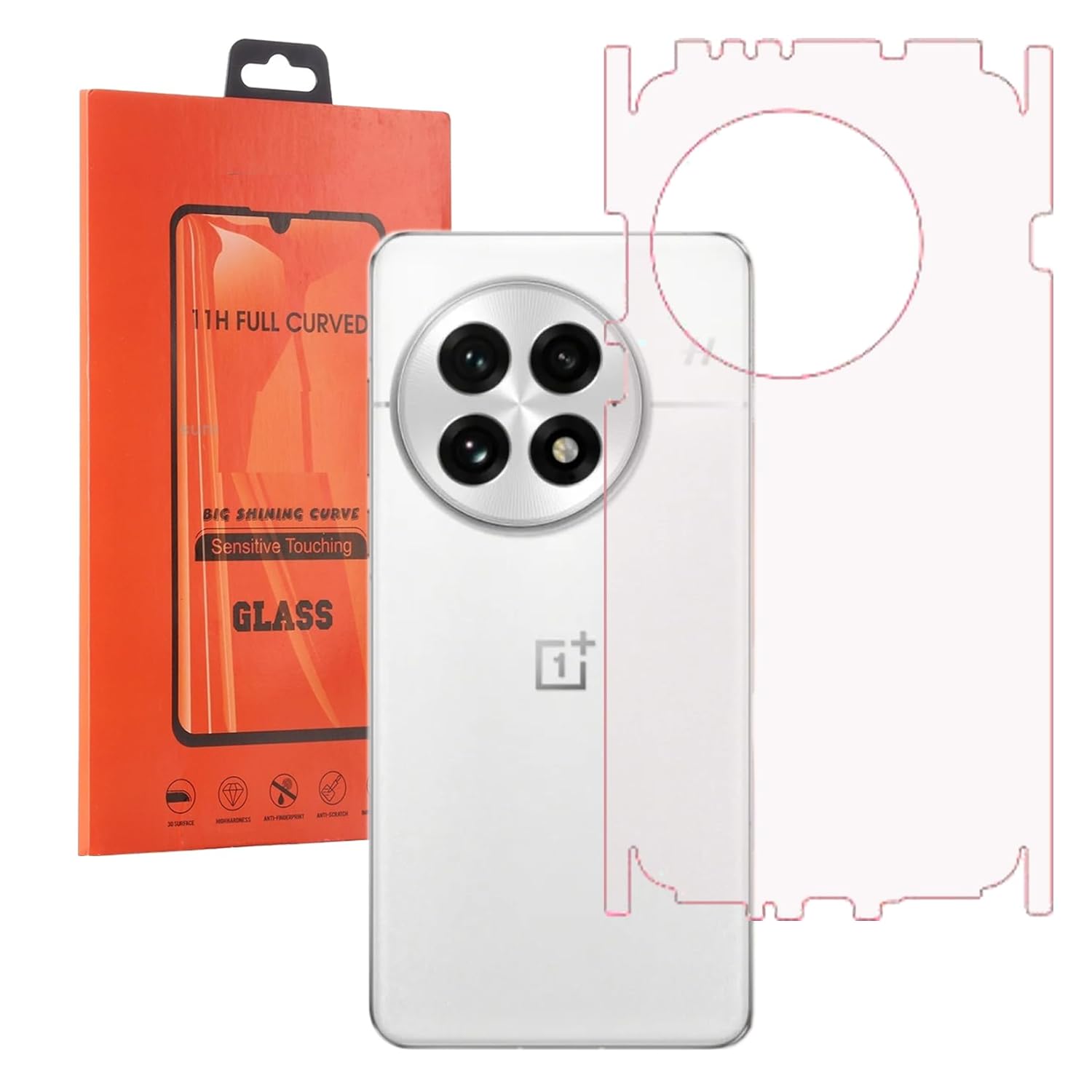 TPU 360 back Screen Guard Compatible with Oneplus 13 5G Unbreakable Hydrogel Membrane (Not Glass) (Glossy finish)