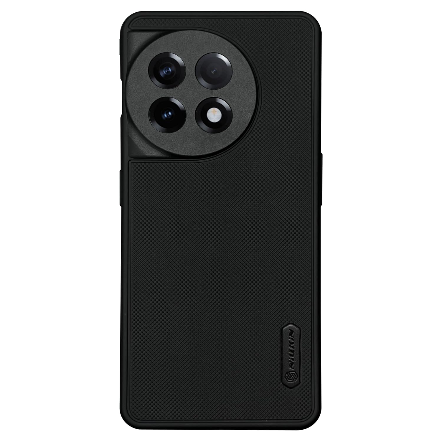 NIUKIN Super Frosted Shield Pro Soft Back Case for OnePlus 11R 5G | Shockproof Scratchproof Cover | Black