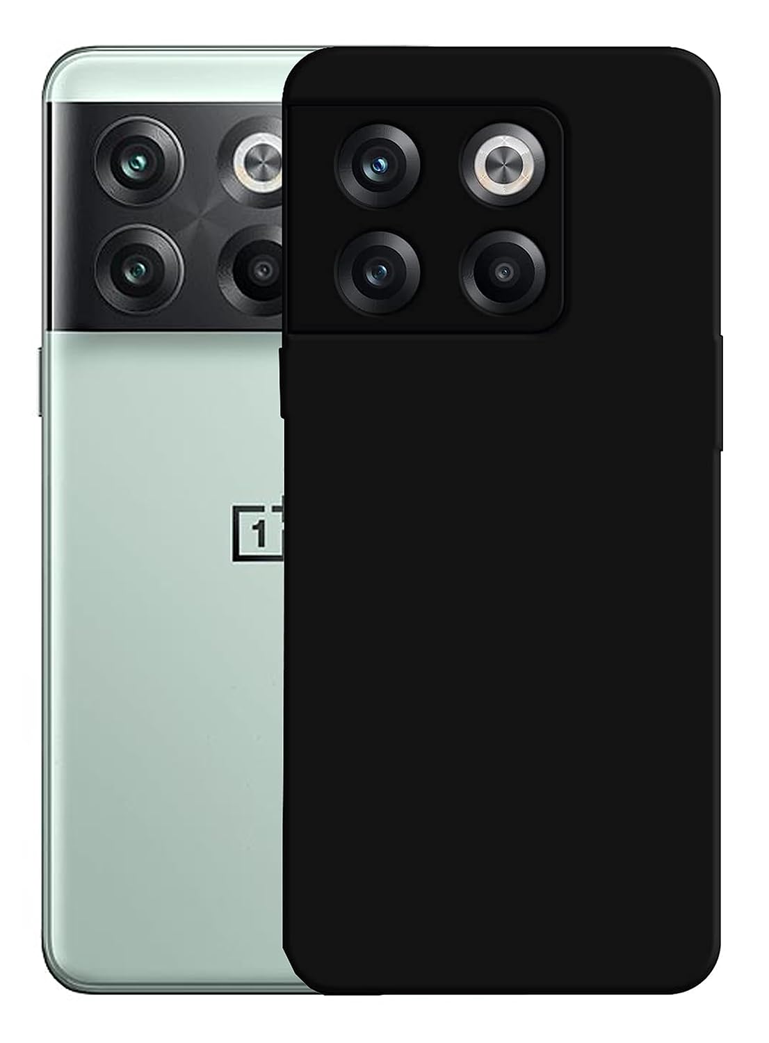 CaseGarrage Soft Silicone Matte Back Case for OnePlus 10T – Lightweight Protective Cover, Anti-Fingerprint, Flexible TPU Phone Case (27326)
