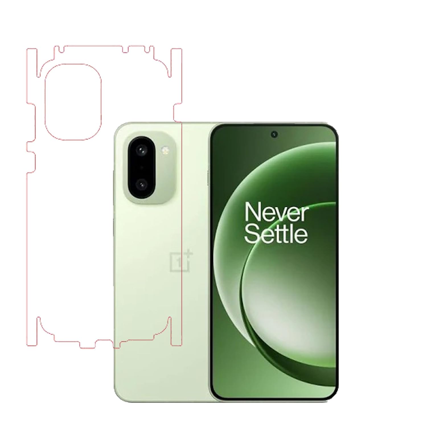 Clear Unbreakable Scratch Gaurd Hydrogel Membrane for OnePlus 15R With Edge to Edge Coverage and Easy Installation (Back Matte With Sides)