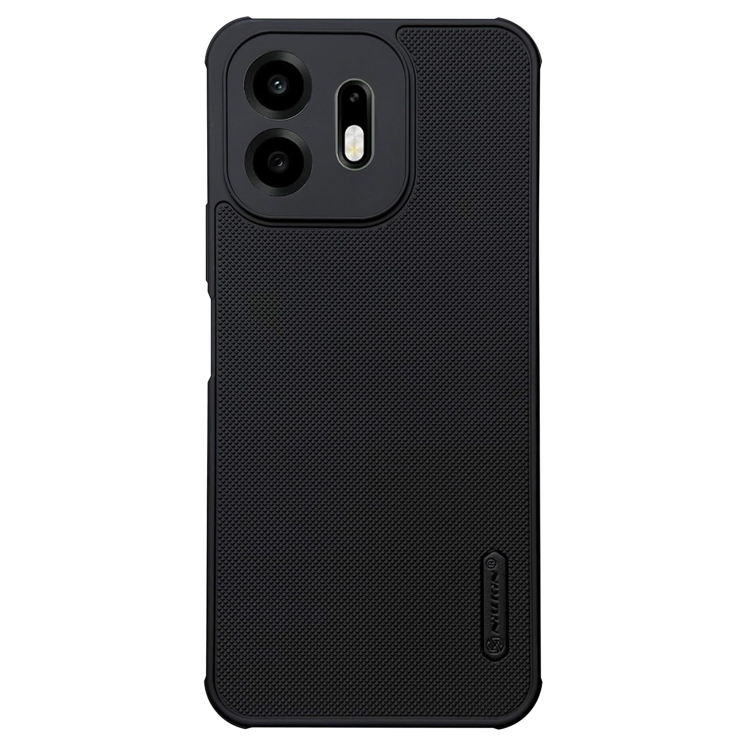 NIUKIN Super Frosted Shield Pro Soft Back Case for OnePlus N6 5G | Shockproof Scratchproof Cover | Black