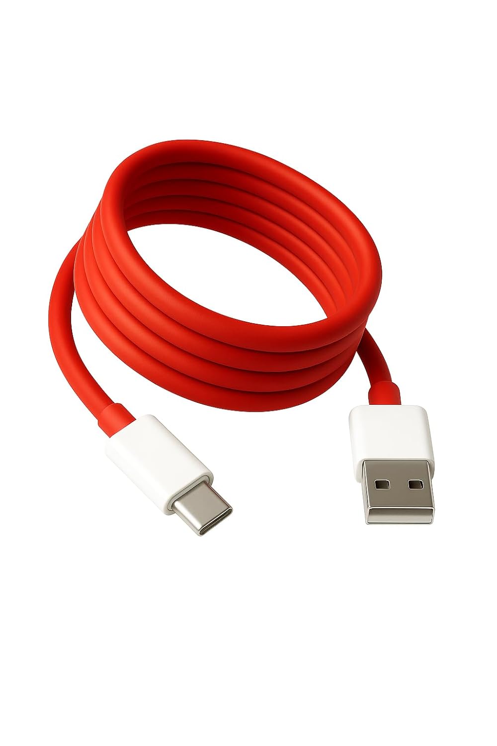 One Plus 100W Fast Charging USB-A to Type-C Cable for OnePlus|Super Fast Charge|WARP/Dash Compatible|13/13S/13R/12/12R/11/11R/10/10R/10T/10Pro/9/9RT/9R/9Pro/8/8T/7T/7Pro/Nord/CE5/CE4/CE3/CE2Lite-1M