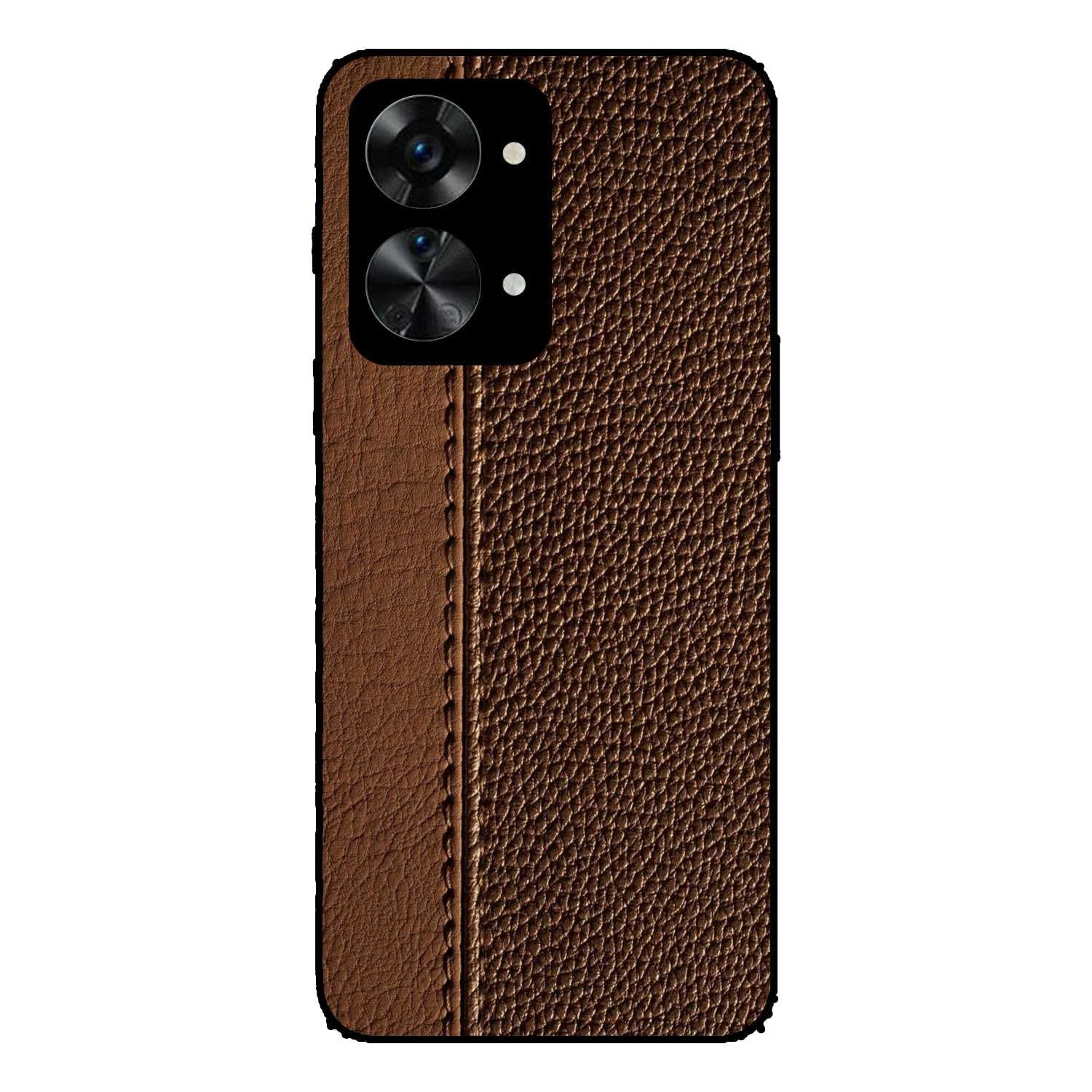 AXIMO Back Cover Compatible with Oneplus Nord 2T | Leather Print Design