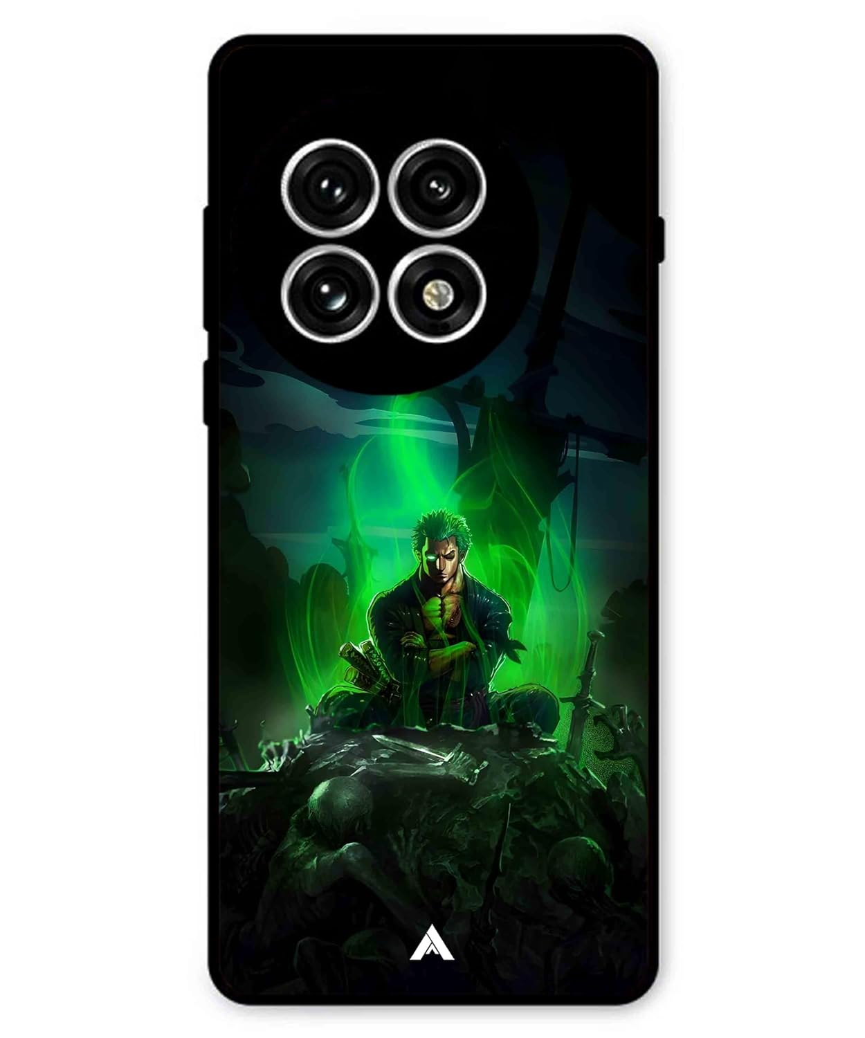 Premium Anime 1 Case for Oneplus 13R (Glossy Finish) Soft-Touch Metal TPU Back Cover, Shockproof, Designer, Aesthetic Mobile Phone Case