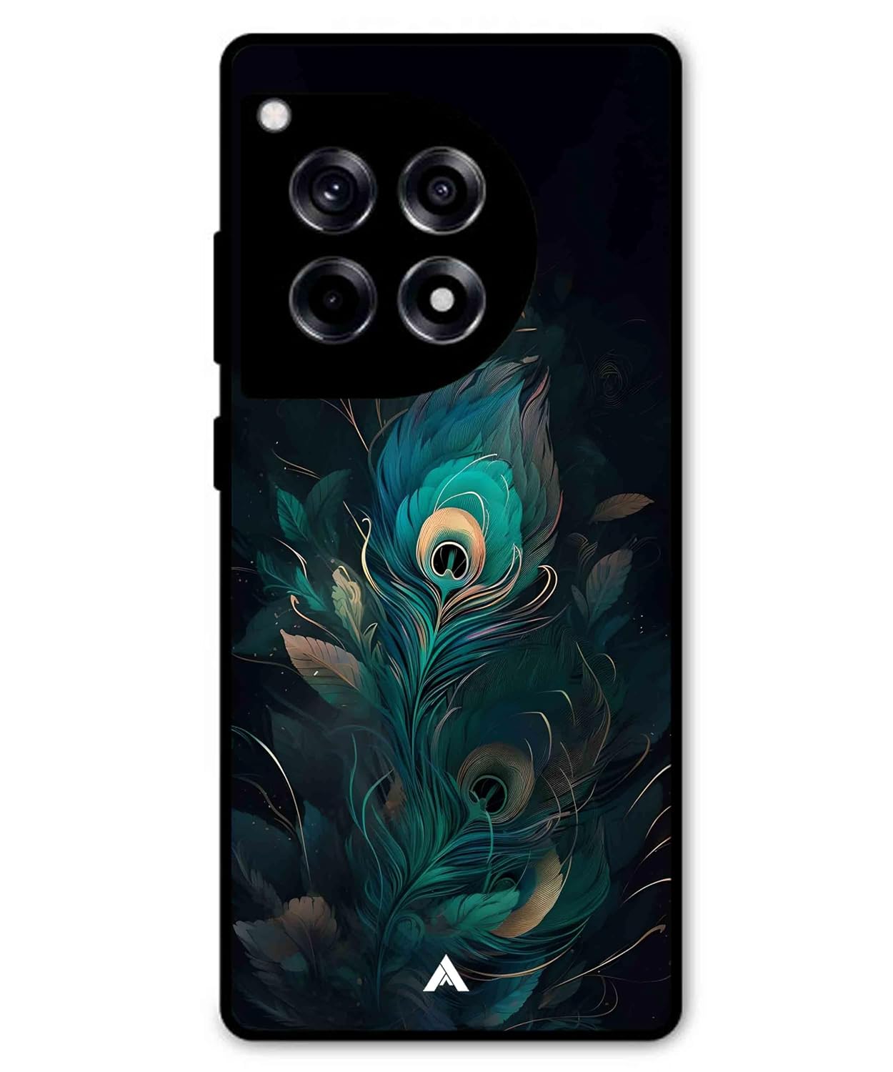 Premium Morpunkh Case for Oneplus 12R (Glossy Finish) Soft-Touch Metal TPU Back Cover, Shockproof, Designer, Aesthetic Mobile Phone Case