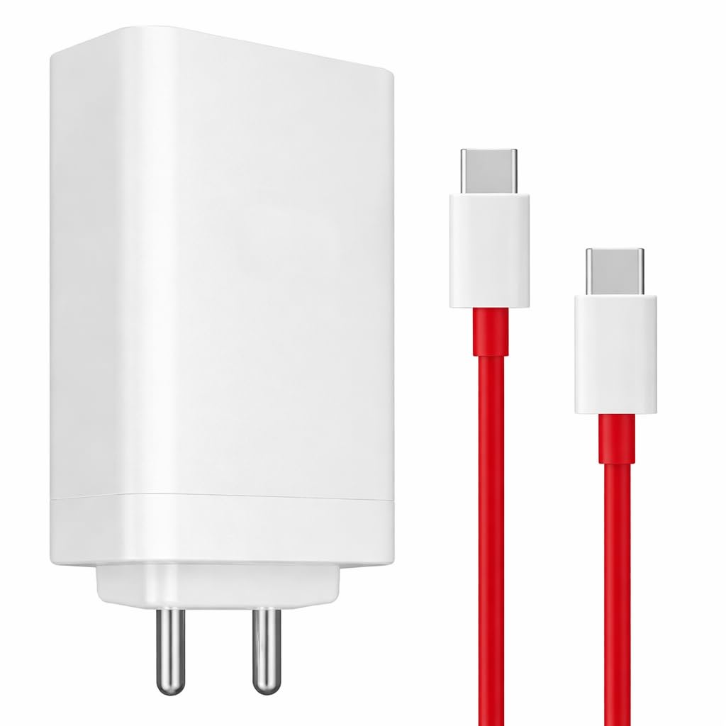 160W Charger Set with Cable Ultra Fast Charging Compatible with OnePlus 12R, 12, 11, 11R, 10 Pro, 10R, 10T, 9R, 9 Pro, 9RT, Nord CE4, CE3, CE2–White LKJ288
