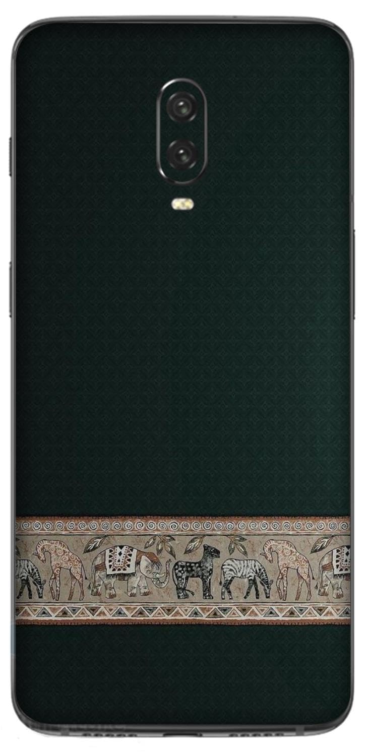 Mobile Skins Compatible with ONEPLUS 6T Skin Not Back Cover, Camera & Back Protector Mobile Skin Wrap; ONEPLUS 6T-DP-8