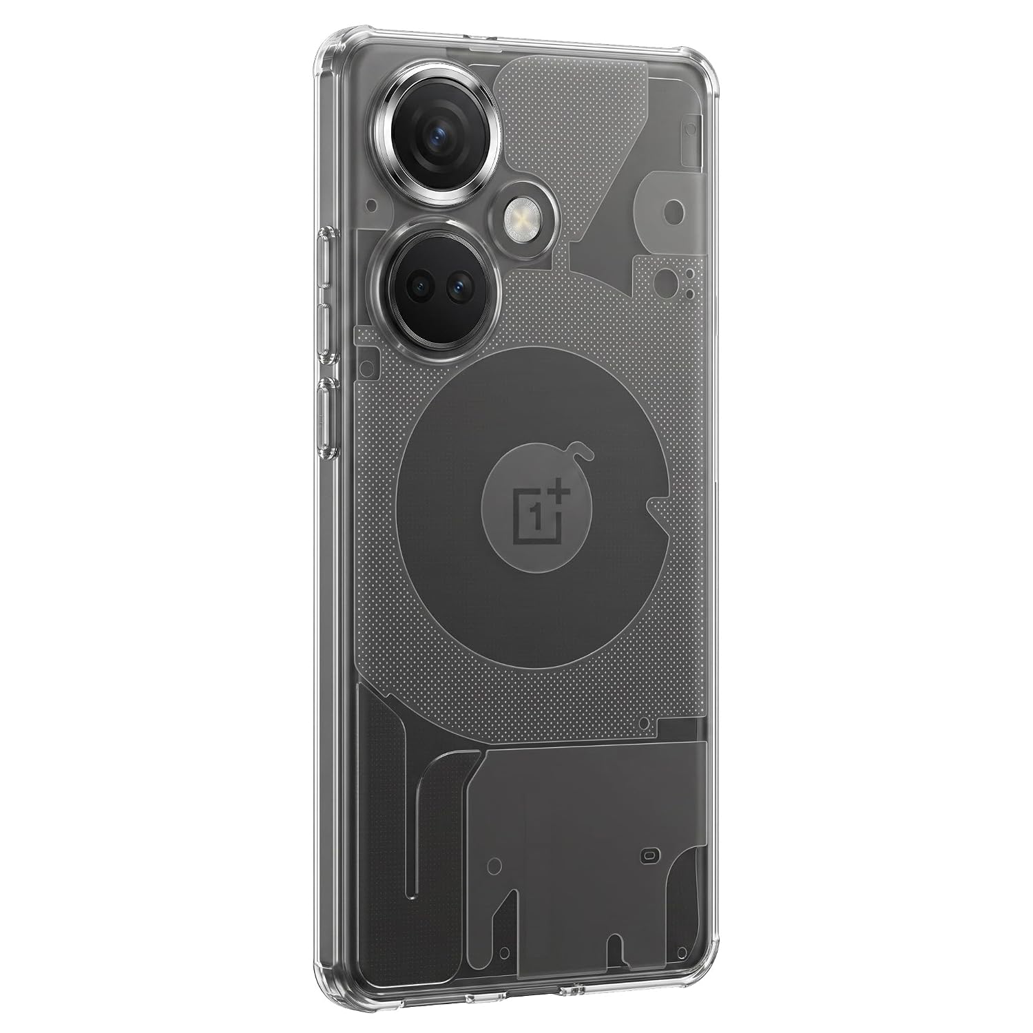 NIUKIN Transparent Slim-Fit Soft Back Case for OnePlus Nord CE 3 5G | 360 Degree Protection | Shockproof Cover